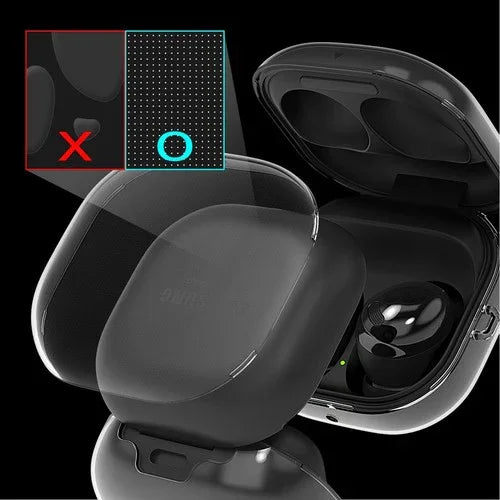 Araree Nu:Kin Hard Pc Case For Samsung Buds Pro - Clear - Tashqila Araree Nu:Kin Hard Pc Case For Samsung Buds Pro - Clear - Tashqila